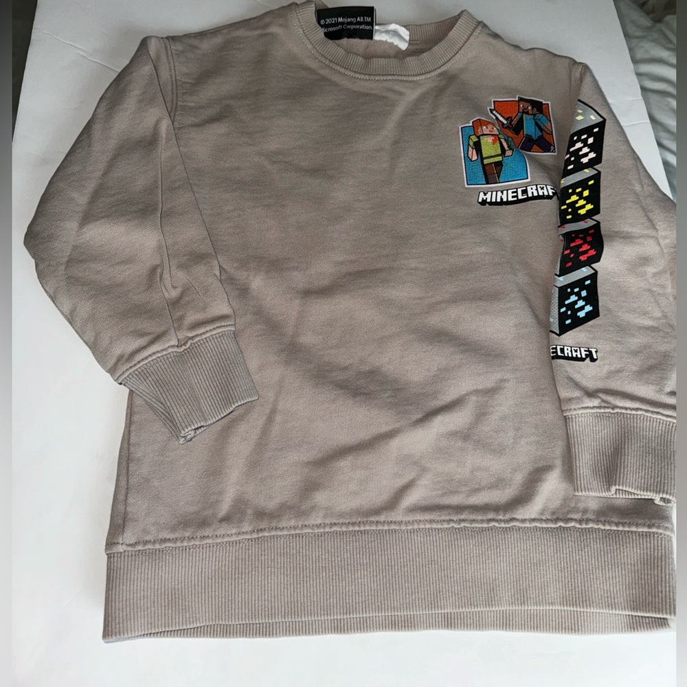 ZARA Minecraft sweatshirt Size -6